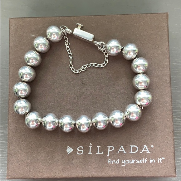 B0471 classic retired Silpada sterling bracelet